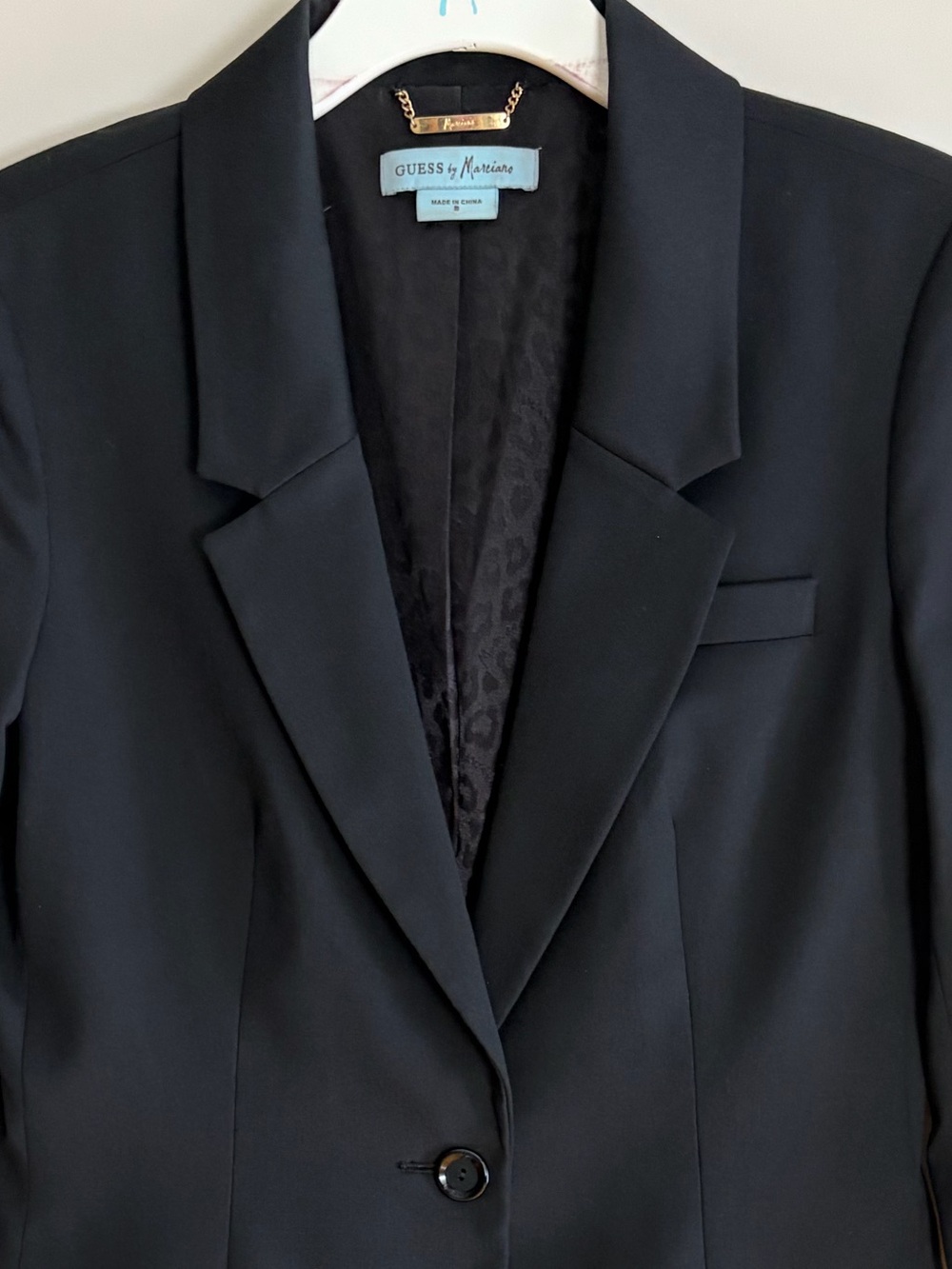 Guess by Marciano size 8 long black blazer - Picture 2 of 11